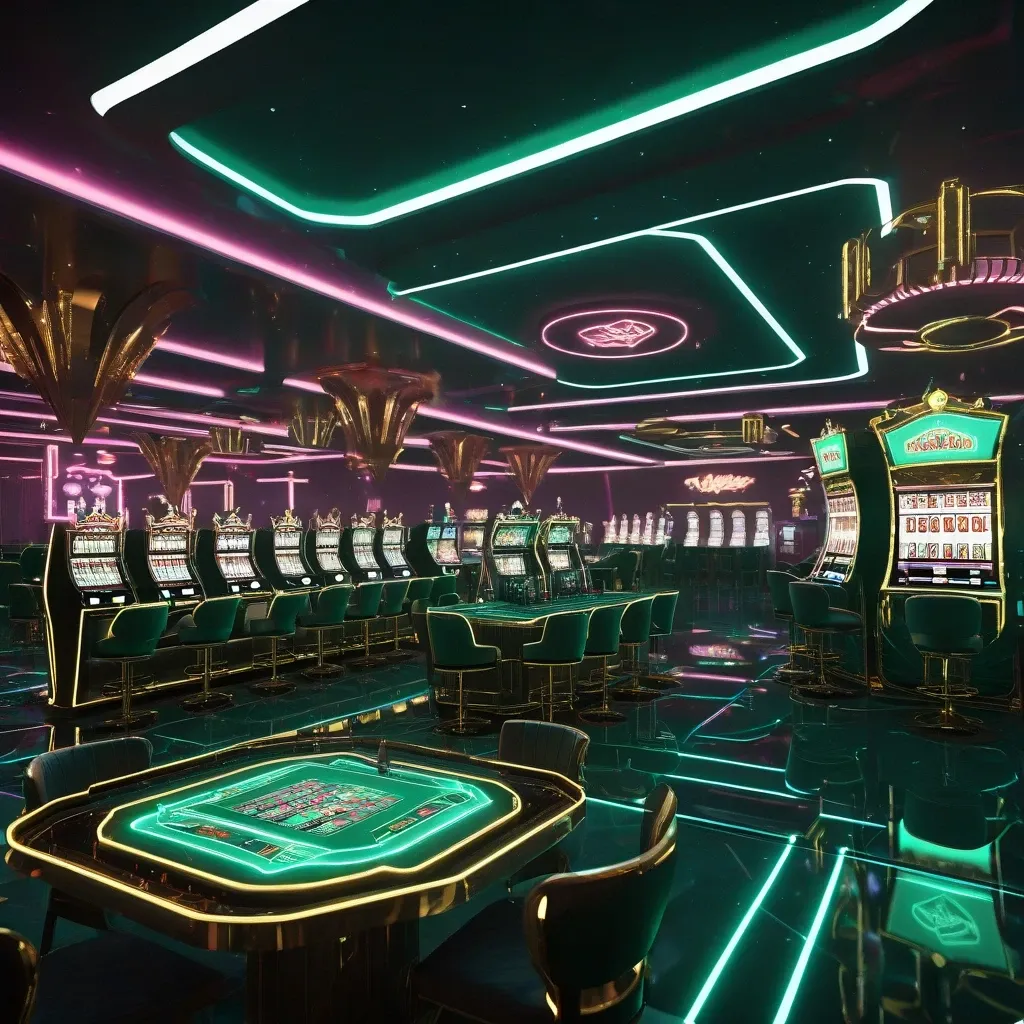 Neon Casino Interior